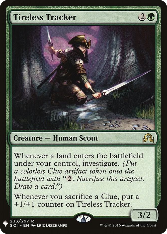 0233 Tireless Tracker R The List Reprints