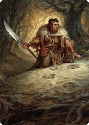 0016 Tireless Tracker Art Card S Art Series: Innistrad Remastered