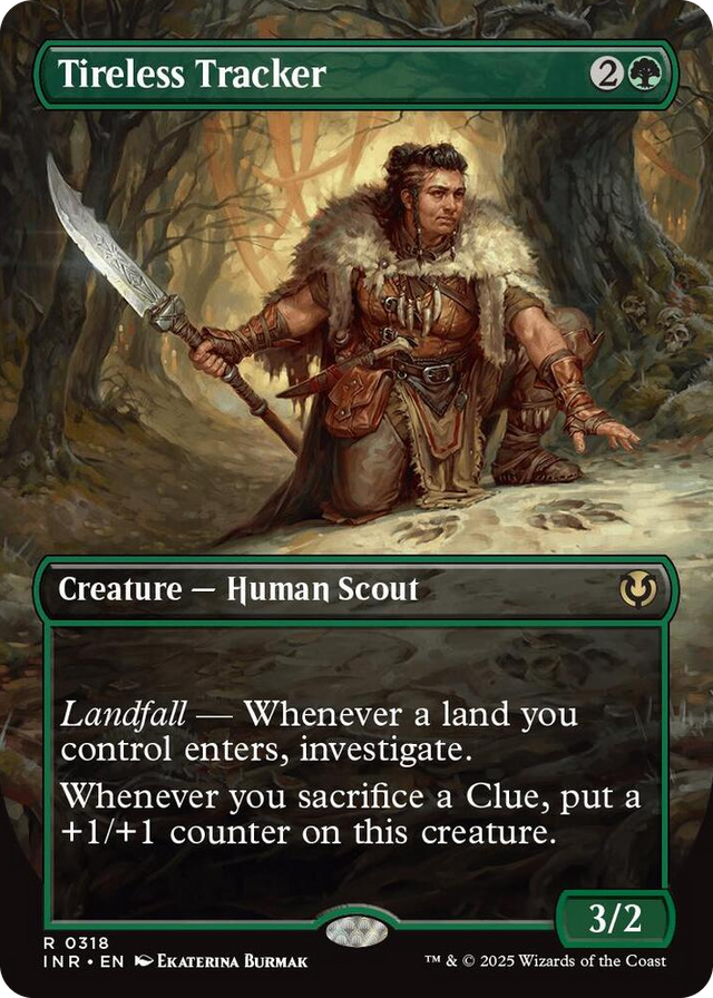 0318 Tireless Tracker (Borderless) R Innistrad Remastered
