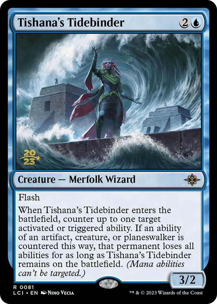 0081 Tishana's Tidebinder R Prerelease Cards