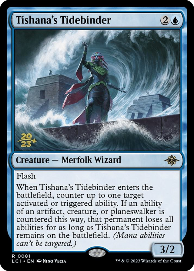 0081 Tishana's Tidebinder R Prerelease Cards