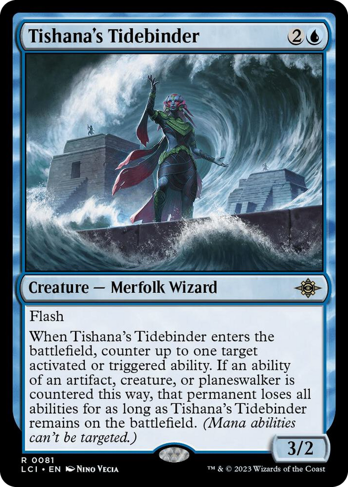 Tishana's Tidebinder #81 R - The Lost Caverns of Ixalan Pokemon card