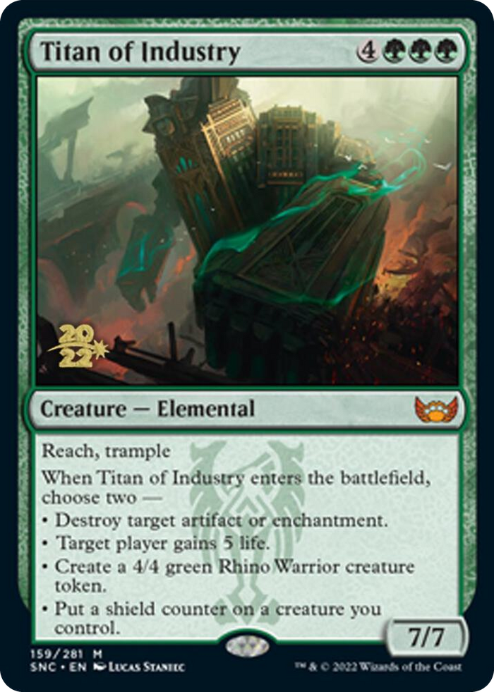 Titan of Industry #159 M - Prerelease Cards Pokemon card