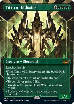 0289 Titan of Industry (Borderless) M Streets of New Capenna