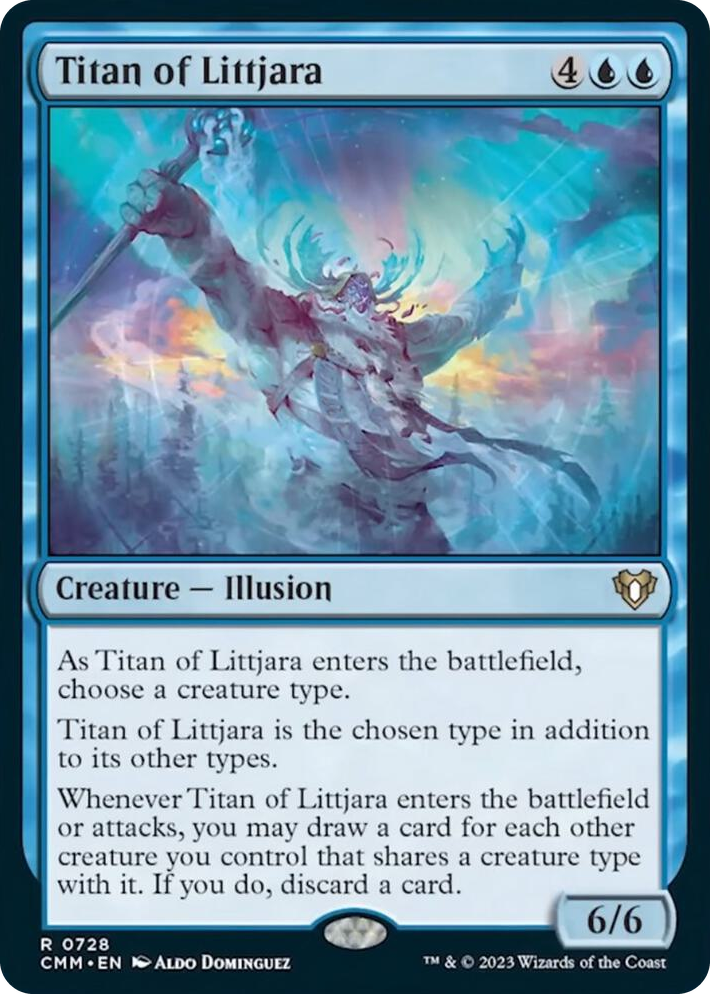0728 Titan of Littjara R Commander Masters