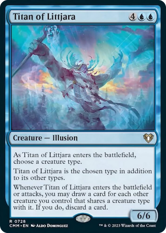 0728 Titan of Littjara R Commander Masters