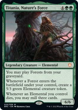 0025 Titania, Nature's Force M Commander: The Brothers' War