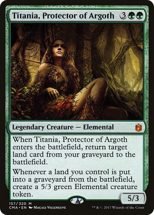 0157 Titania, Protector of Argoth M Commander Anthology