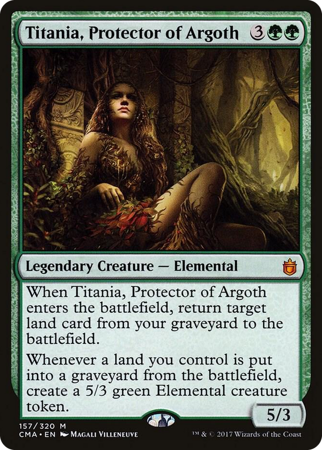 0157 Titania, Protector of Argoth M Commander Anthology