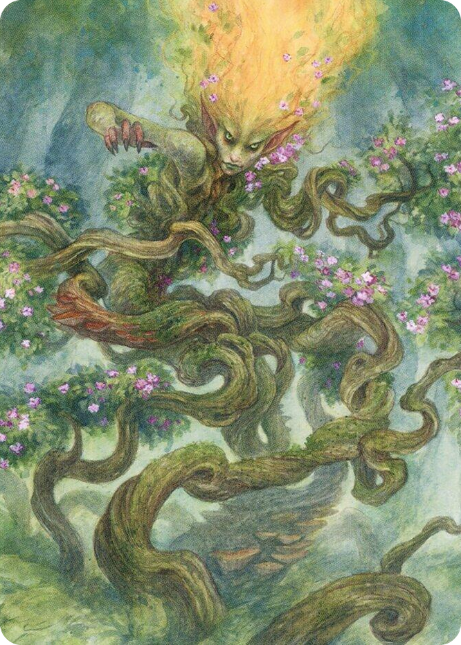 0043 Titania, Protector of Argoth Art Card S Art Series: Modern Horizons 2