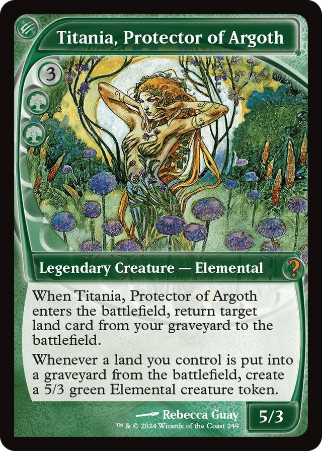 0249 Titania, Protector of Argoth (Future Sight) M Mystery Booster 2