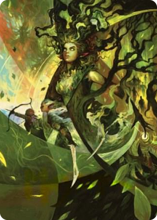 0034 Titania's Command Art Card S Art Series: The Brothers' War