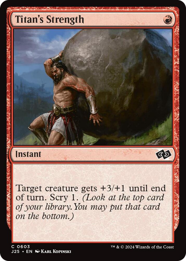 0603 Titan's Strength C Foundations Jumpstart