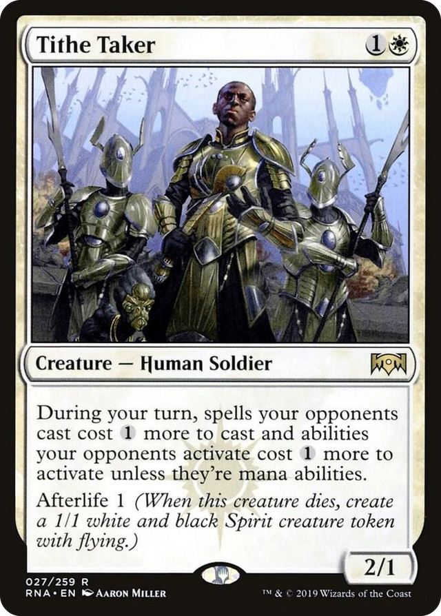 0027 Tithe Taker R Ravnica Allegiance