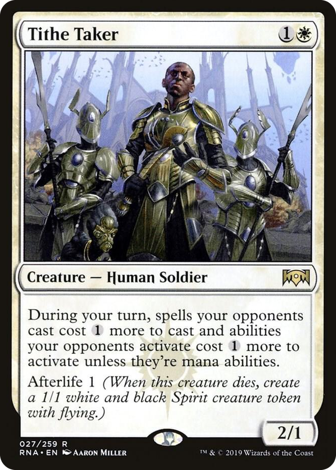 0027 Tithe Taker R Ravnica Allegiance