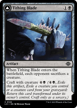 0128 Tithing Blade C The Lost Caverns of Ixalan