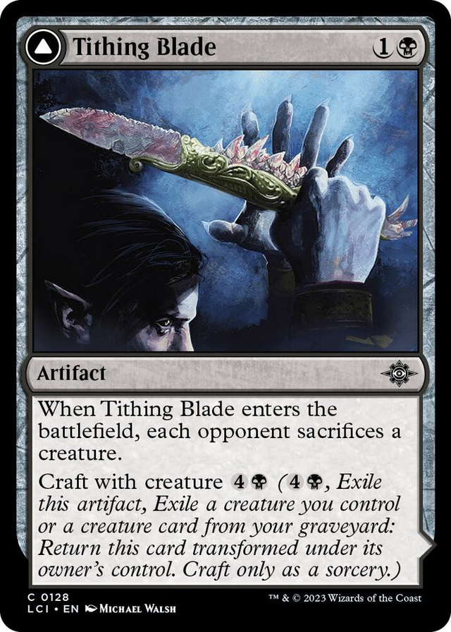 0128 Tithing Blade C The Lost Caverns of Ixalan