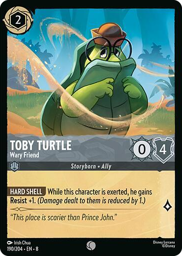 0190 Toby Turtle - Wary Friend Common Reign of Jafar