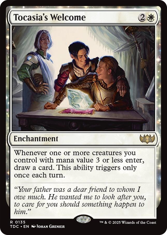 0135 Tocasia's Welcome R Commander: Tarkir: Dragonstorm