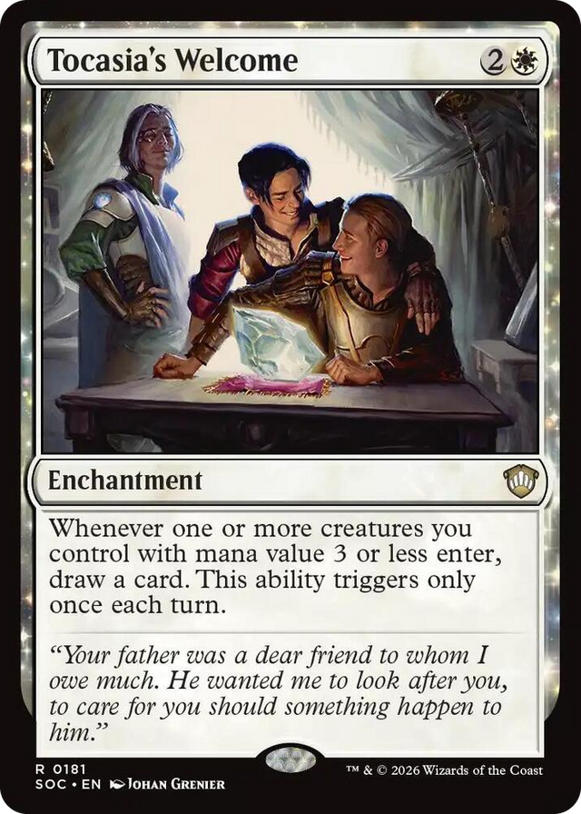 0181 Tocasia's Welcome R Commander: Secrets of Strixhaven