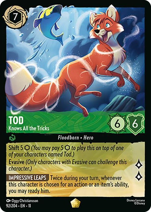 0092 Tod - Knows All the Tricks Legendary Winterspell