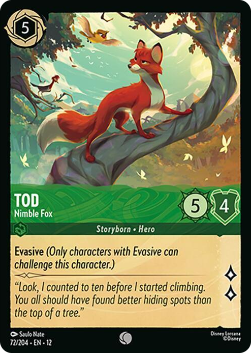 0072 Tod - Nimble Fox Common Wilds Unknown