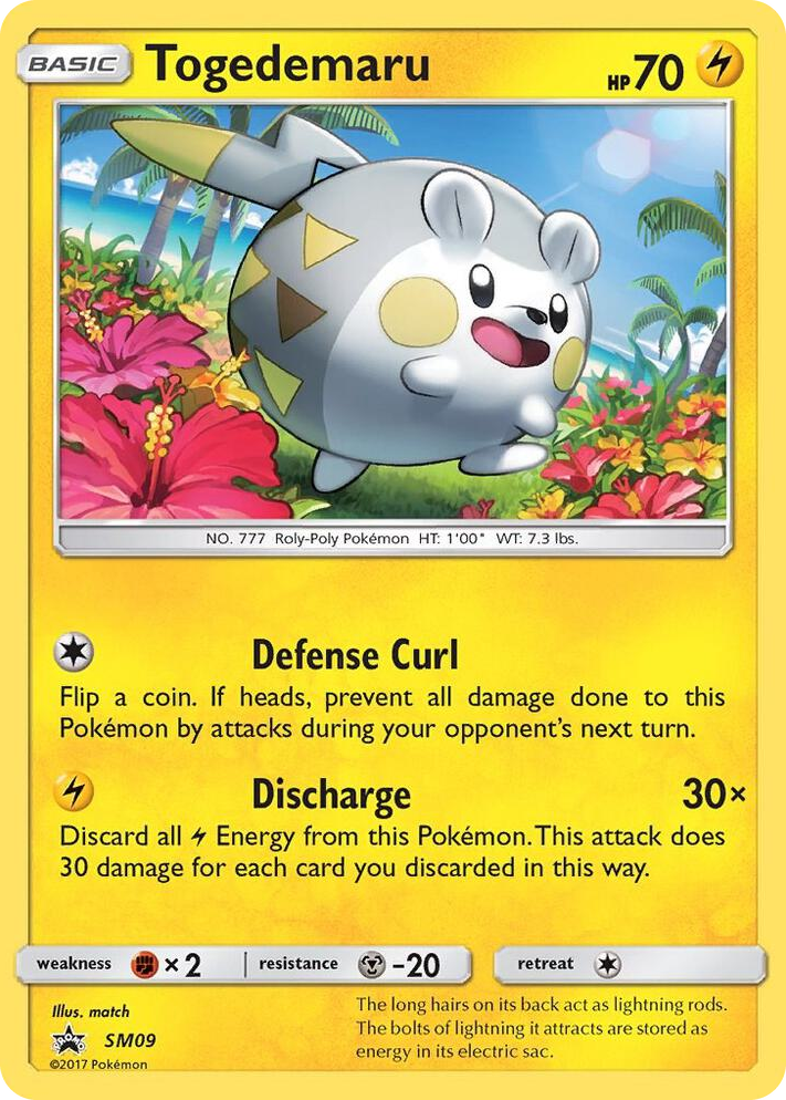SM009 Togedemaru - SM09 Promo SM Promos