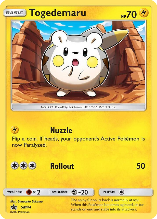 SM044 Togedemaru - SM44 Promo SM Promos