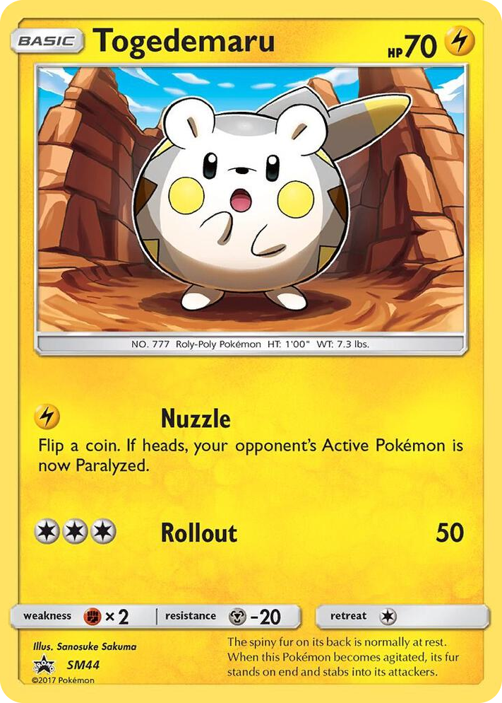 SM044 Togedemaru - SM44 Promo SM Promos