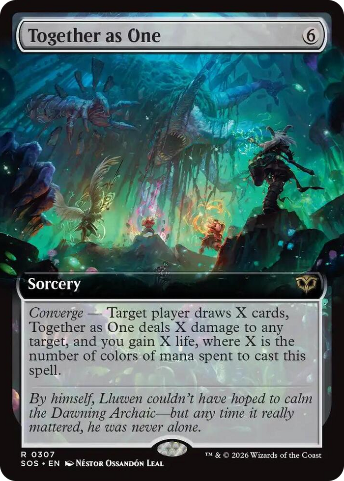 Together as One (Extended Art) #307 R - Secrets of Strixhaven Pokemon card