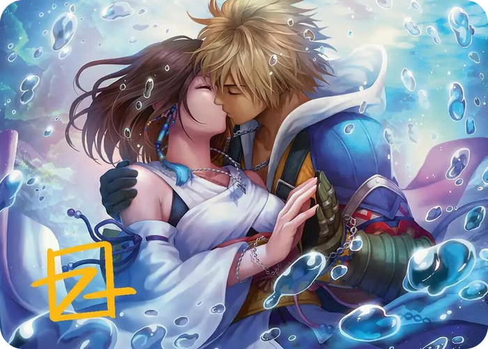 Together Forever Art Card (Gold-Stamped Signature) #32 S - Art Series: FINAL FANTASY Pokemon card