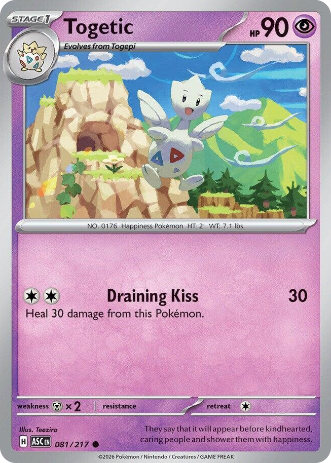 0081 Togetic Common Ascended Heroes