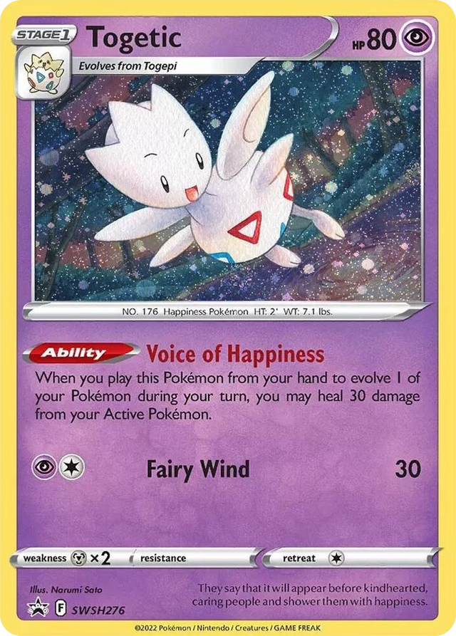 0276 Togetic - SWSH276 Promo Sword & Shield Promo Cards