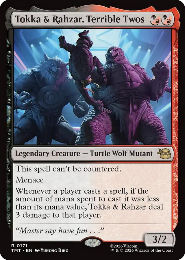0171 Tokka & Rahzar, Terrible Twos R Teenage Mutant Ninja Turtles