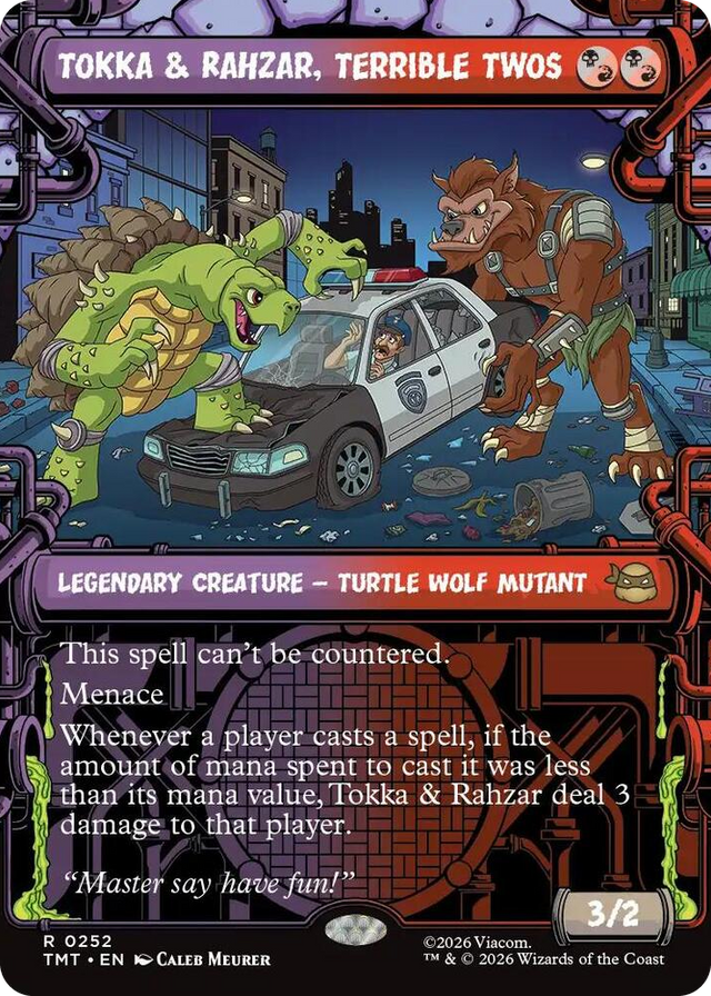 0252 Tokka & Rahzar, Terrible Twos (Showcase) R Teenage Mutant Ninja Turtles
