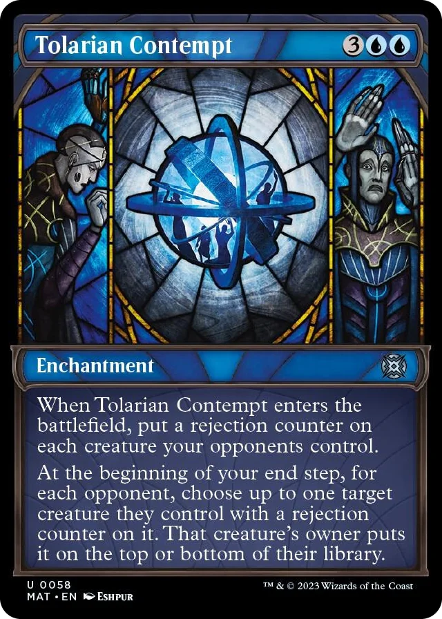 0058 Tolarian Contempt (Showcase) U March of the Machine: The Aftermath