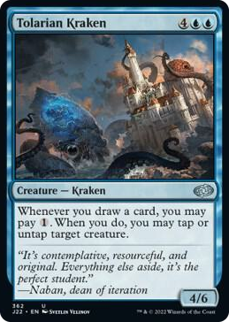 0362 Tolarian Kraken U Jumpstart 2022