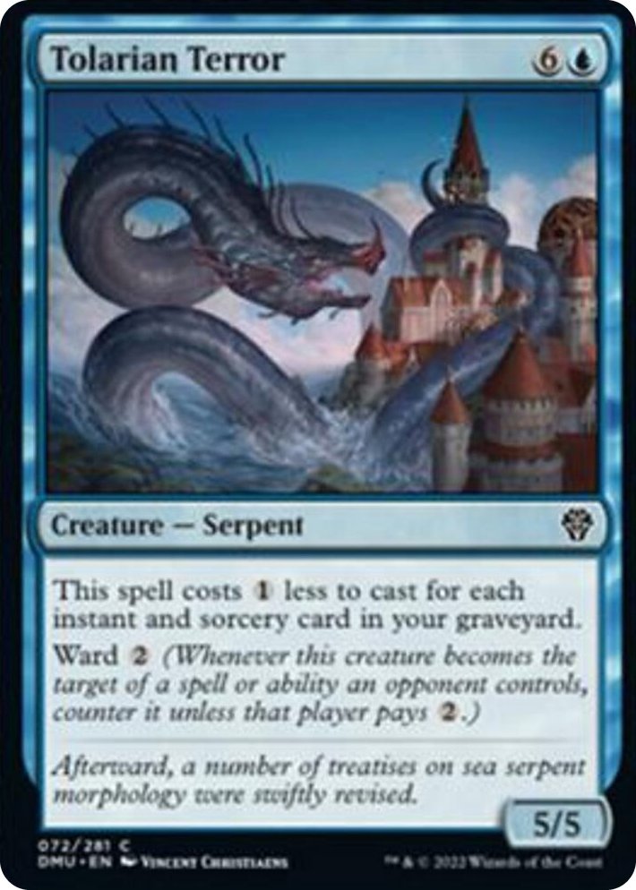 0072 Tolarian Terror C Dominaria United