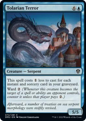 0072 Tolarian Terror C Dominaria United