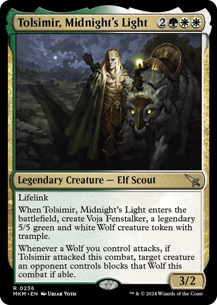 0236 Tolsimir, Midnight's Light R Murders at Karlov Manor