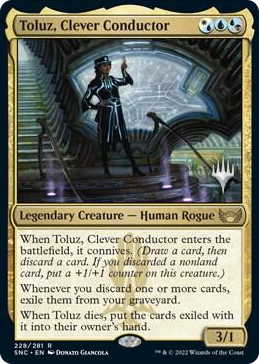 0228 Toluz, Clever Conductor R Promo Pack: Streets of New Capenna