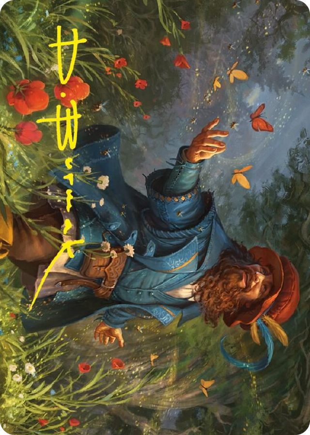 Tom Bombadil Art Card (Gold-Stamped Signature) #26 S - Art Series: Universes Beyond: The Lord of the Rings: Tales of Middle-earth Pokemon card