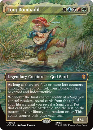 0078 Tom Bombadil (Borderless) (Surge Foil) M The Hobbit: Eternal-Legal