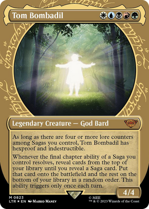0823 Tom Bombadil (Showcase) (Surge Foil) M Universes Beyond: The Lord of the Rings: Tales of Middle-earth