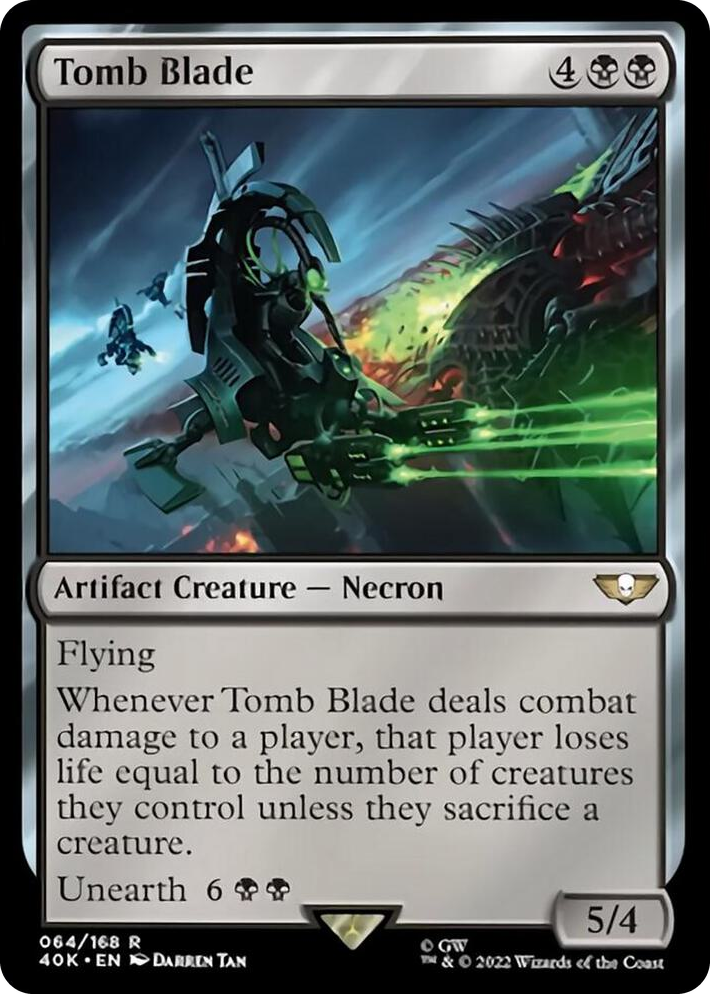 0064 Tomb Blade R Universes Beyond: Warhammer 40,000