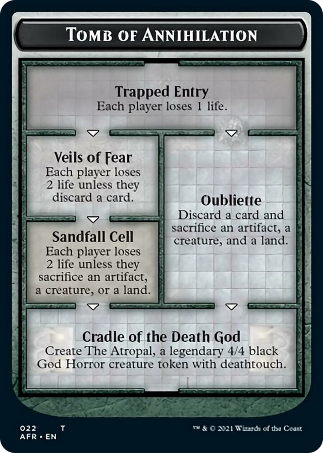 0022 Tomb of Annihilation (AFR) T Oversize Cards