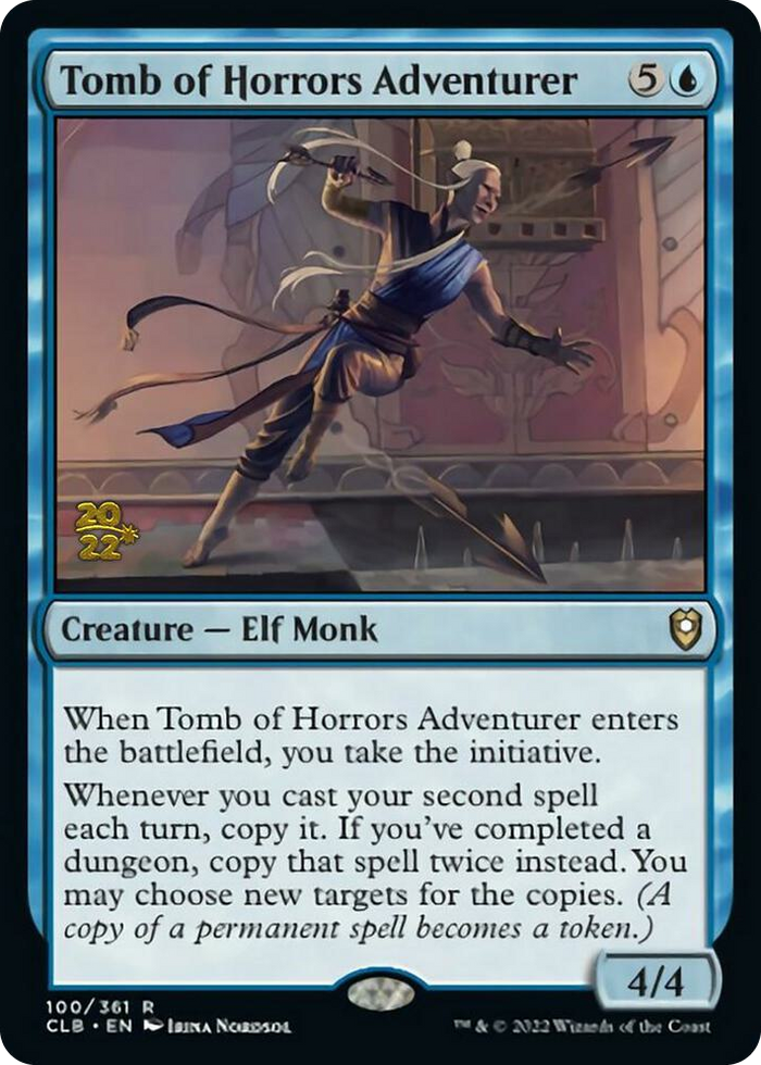 Tomb of Horrors Adventurer #100 R - Prerelease Cards Pokemon card