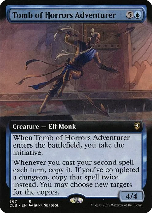 0567 Tomb of Horrors Adventurer (Extended Art) R Commander Legends: Battle for Baldur's Gate