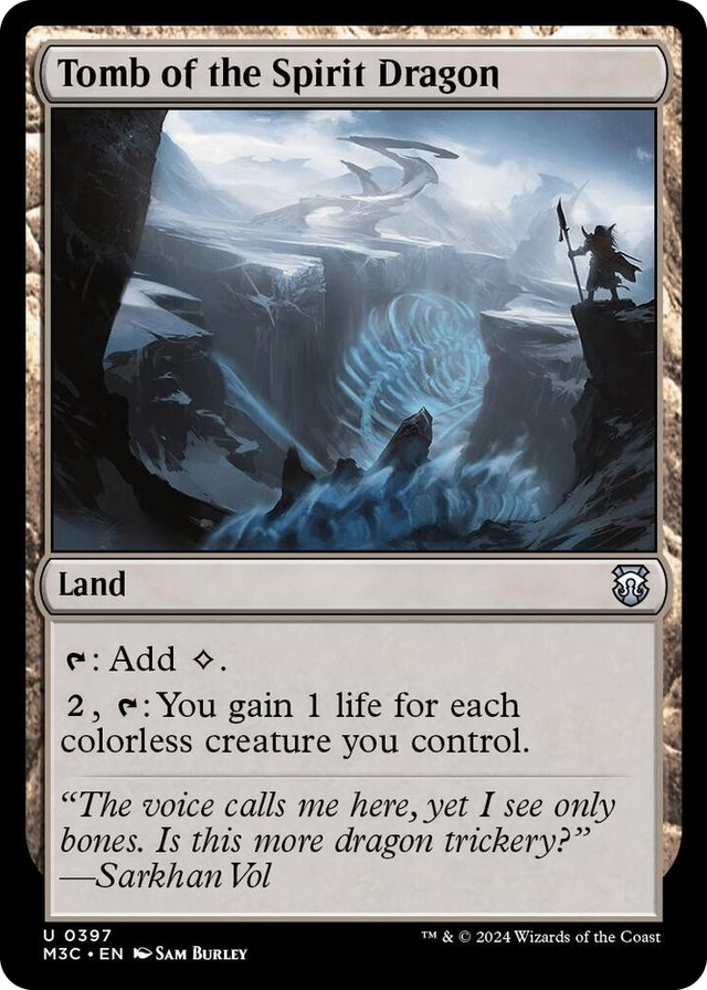 0397 Tomb of the Spirit Dragon U Commander: Modern Horizons 3