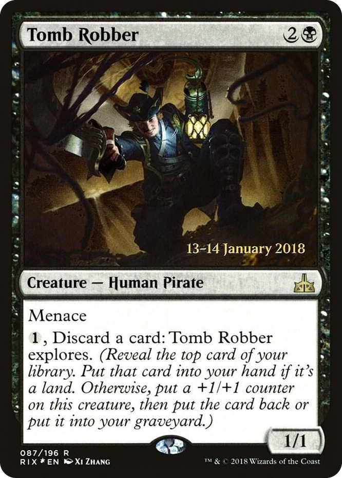 0087 Tomb Robber R Prerelease Cards